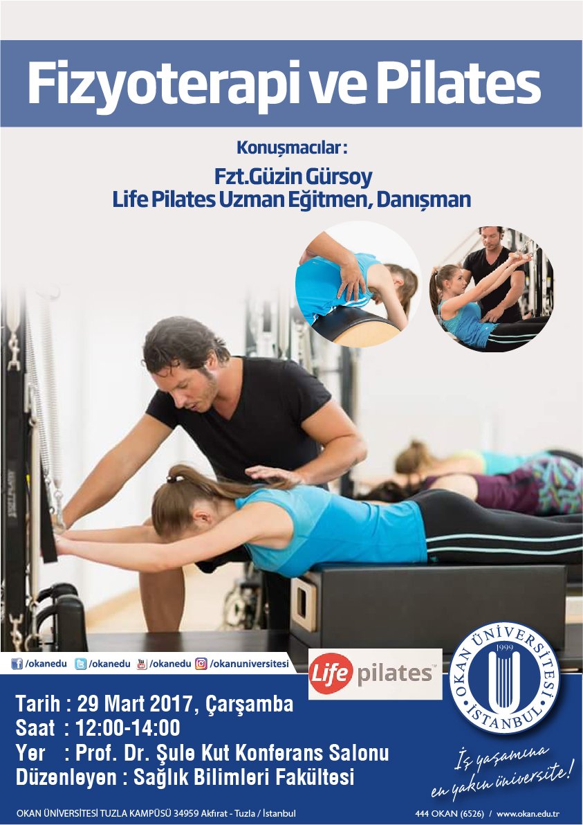 Fizyoterapi ve Pilates İstanbul Okan Üniversitesi