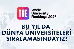 Bu Yıl da Dünya Üniversiteleri Sıralamasındayız!