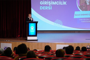 Demet Sabancı Çetindoğan, Girişimcilik Dersimize konuk oldu