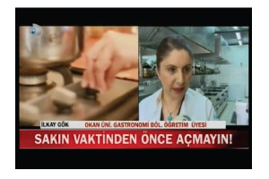 Gastronomi Bölüm Başkanımız Dr. Öğr. Üyesi İlkay Gök Kanal D Haber’deydi