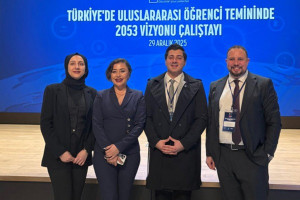 Üniversitemiz Uluslararası Öğrenci Temininde 2053 Vizyonu Çalıştayı’nda Yerini Aldı!