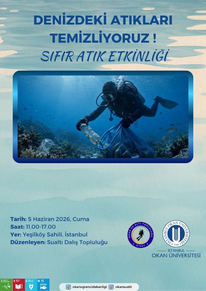 Denizdeki Atıkları Temizliyoruz