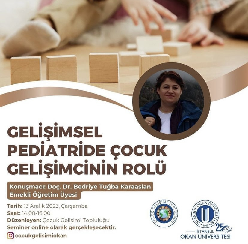 Gelişimsel Pediatride Çocuk Gelişimcinin Rolü