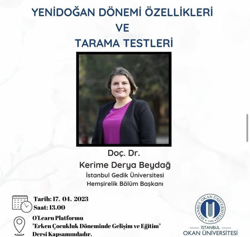 Yenidoğan Dönemi Özellikleri ve Tarama Testleri