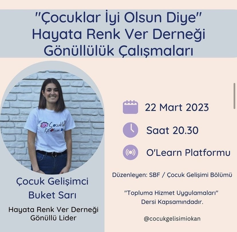 Hayata Renk Ver Derneği Gönüllülük Çalışmaları