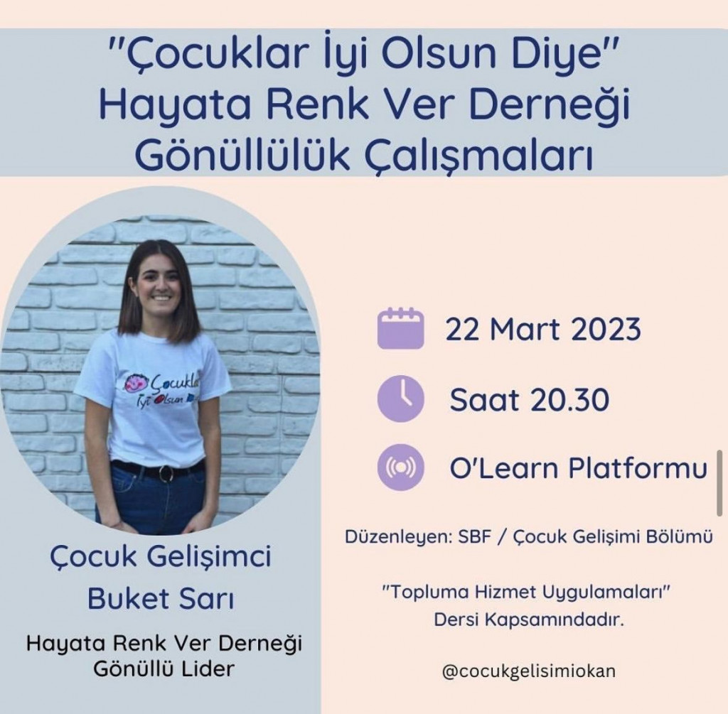Hayata Renk Ver Derneği Gönüllülük Çalışmaları