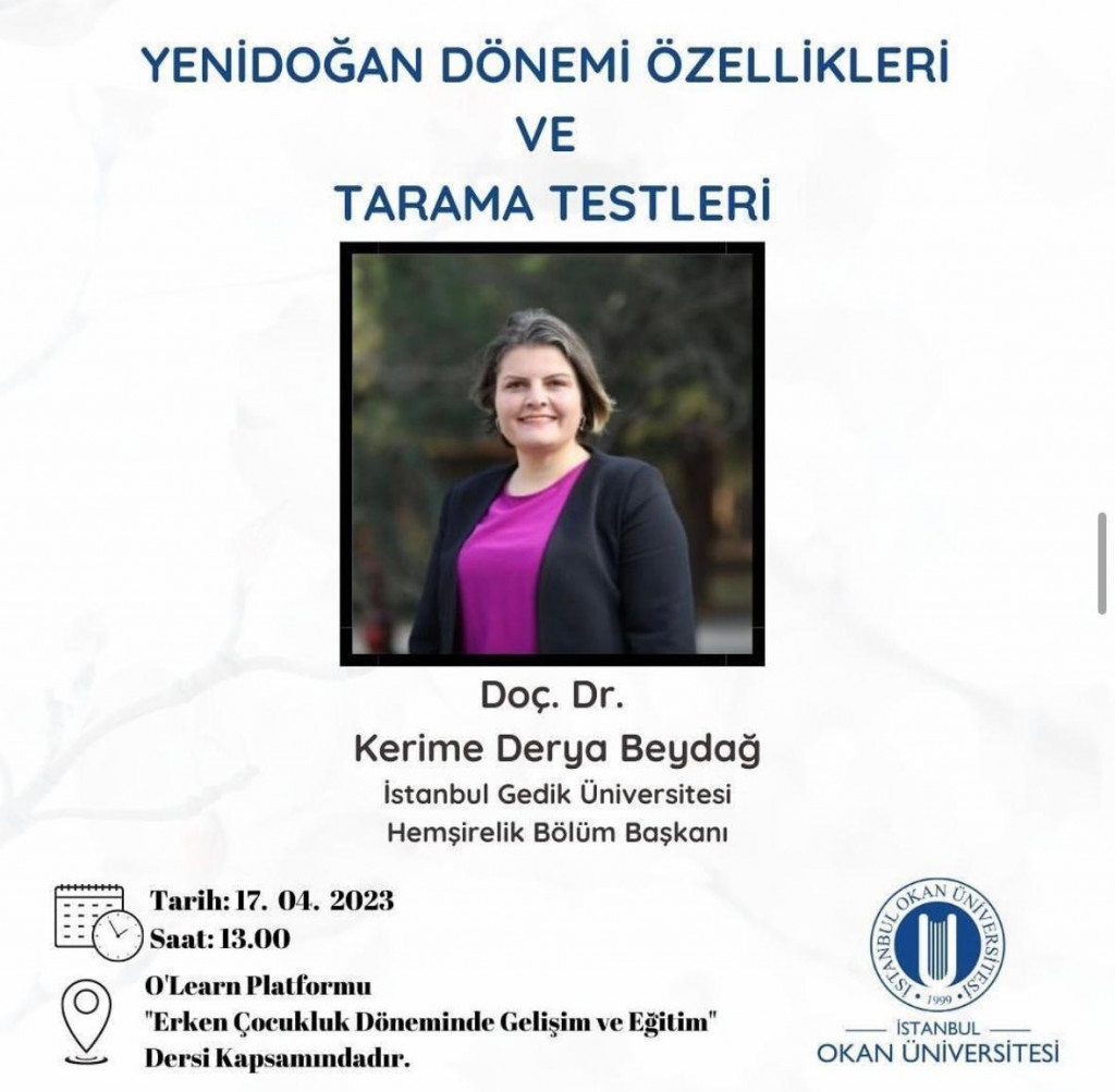 Yenidoğan Dönemi Özellikleri ve Tarama Testleri