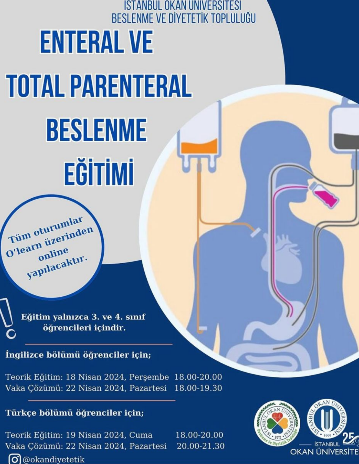 Enteral ve Total Parenteral Beslenme Eğitimi