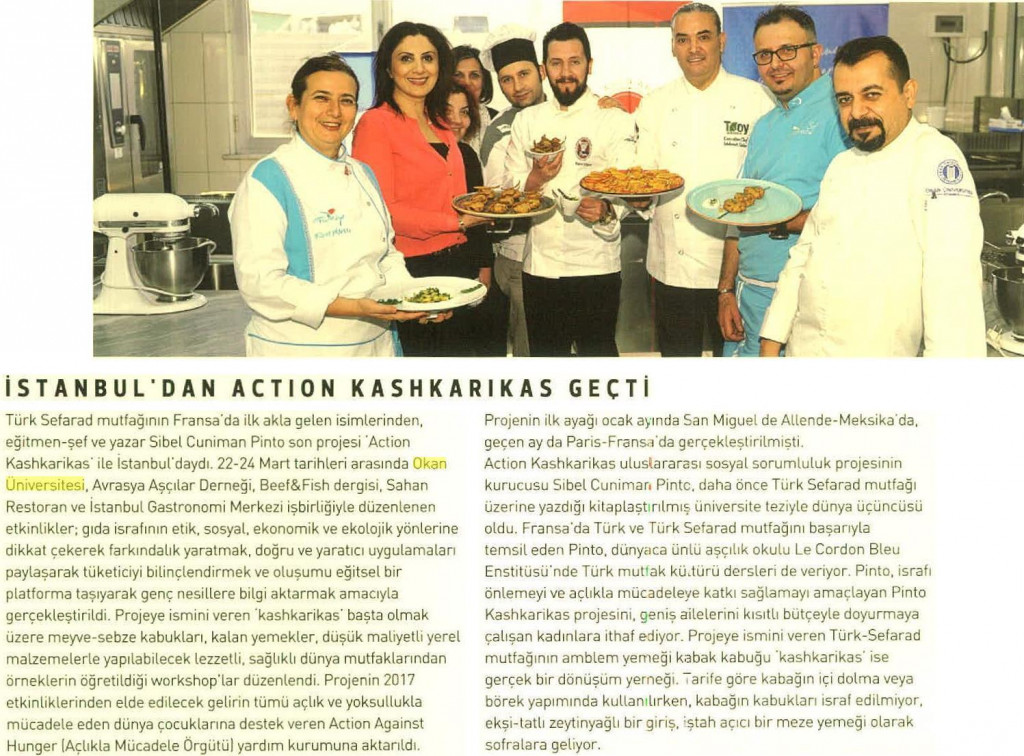Beef&Fish - “İstanbul’dan Action Kashkarikas Geçti”