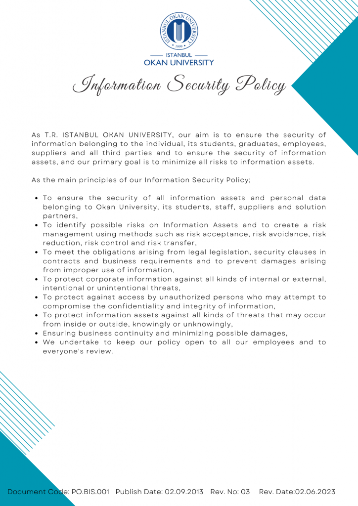 Information Security Policy