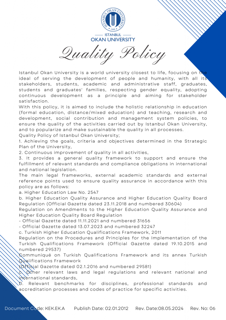 Quality Policy