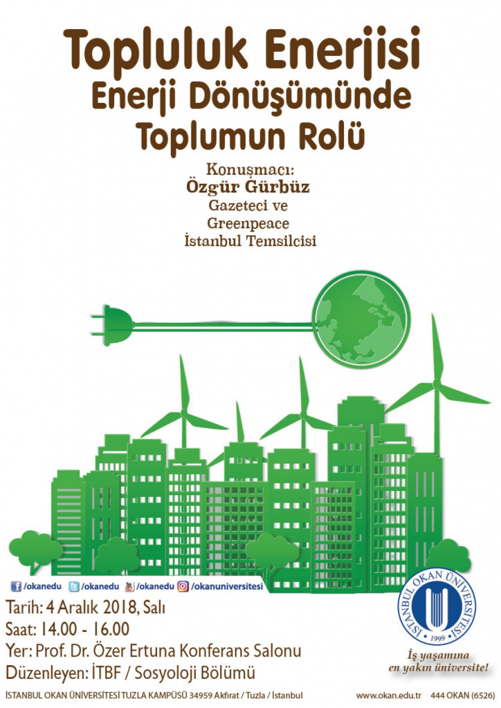 Topluluk Enerjisi Enerji Dönüşümünde Toplumun Rolü