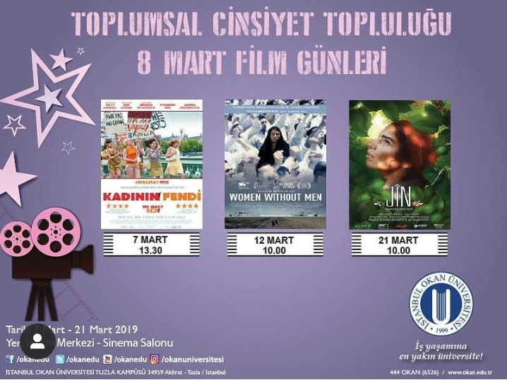 ​Toplumsal Cinsiyet Topluluğu – 8 Mart Film Günleri
