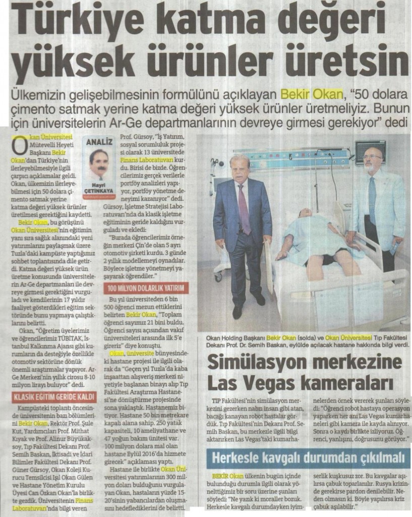 Basında Okan